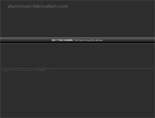 Tablet Screenshot of aluminium-fabrication.com